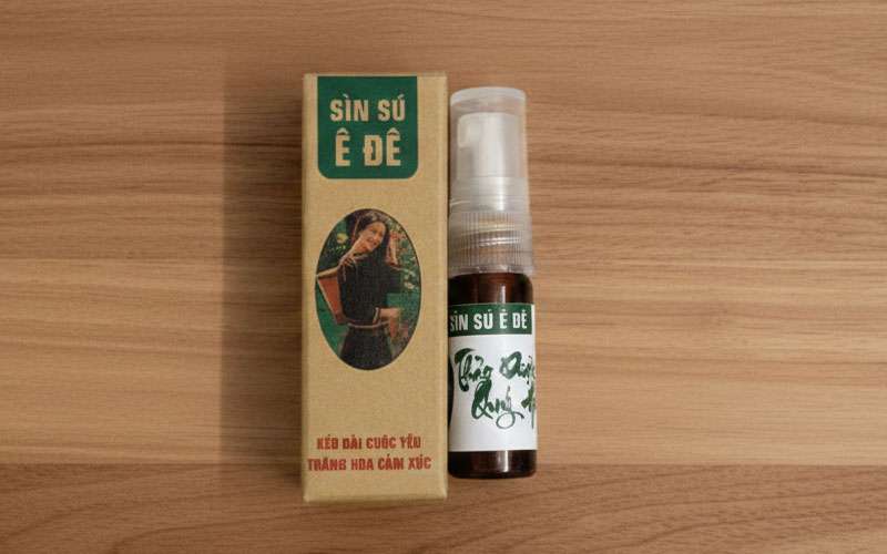 Chai xịt kéo dài thời gian Sìn Sú Ê Đê 5ml nhỏ gọn tiện dùng